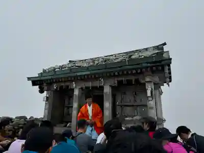雄山神社峰本社の本殿・本堂