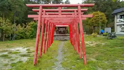 中富良野神社の鳥居