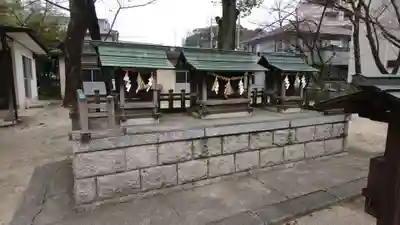 植田八幡宮の末社・摂社