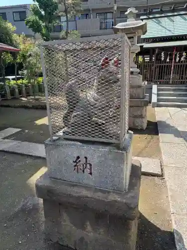 中葛西稲荷神社の狛犬
