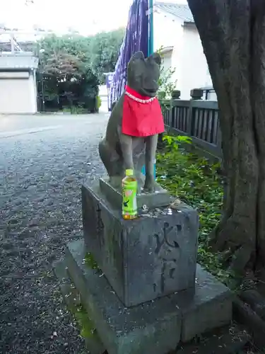 吹上稲荷神社の狛犬