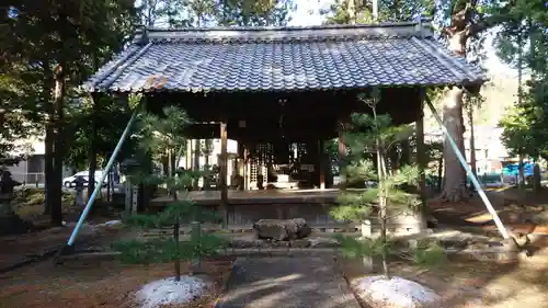 神明神社の本殿