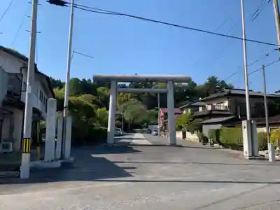 稲田神社の鳥居
