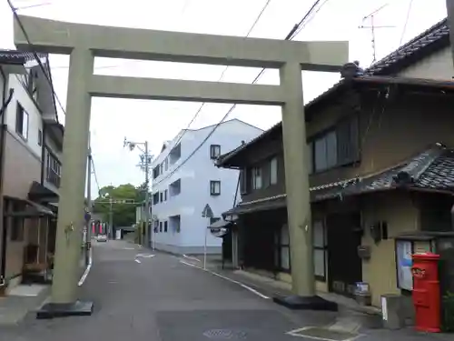 若宮神明社の鳥居