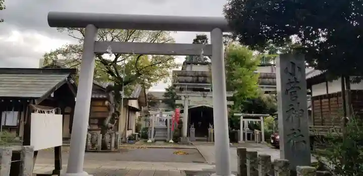 小菅稲荷神社の鳥居