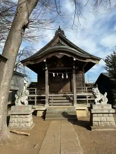 諏訪神社の本殿・本堂