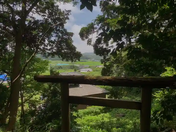 熊野神社の鳥居
