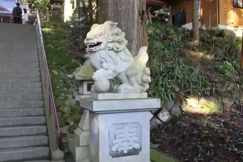 須山浅間神社の狛犬