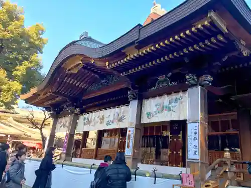 湯島天満宮の本殿・本堂