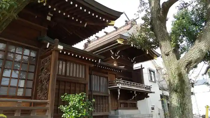 三輪里稲荷神社の本殿