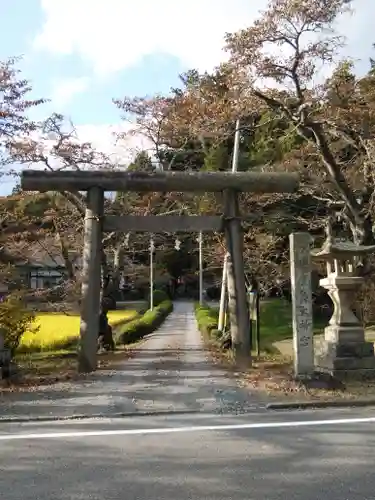 鹿島大神宮の鳥居