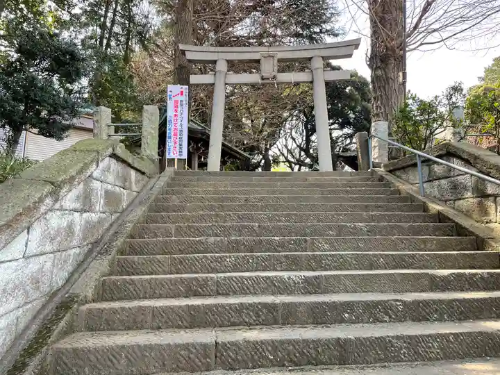 八幡神社の鳥居
