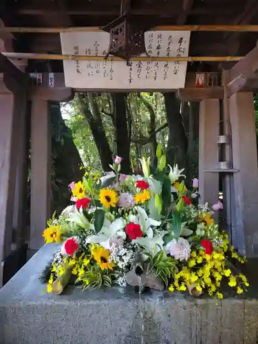 富知六所浅間神社の手水