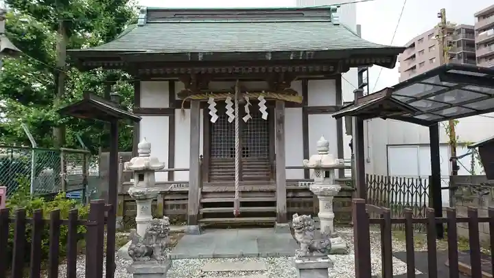 公郷神社の本殿・本堂