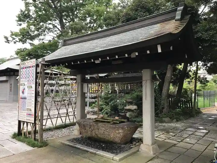 菊田神社の手水舎
