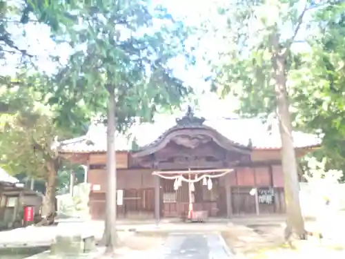 一王子神社の本殿