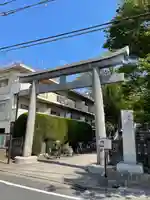 北澤八幡神社の鳥居