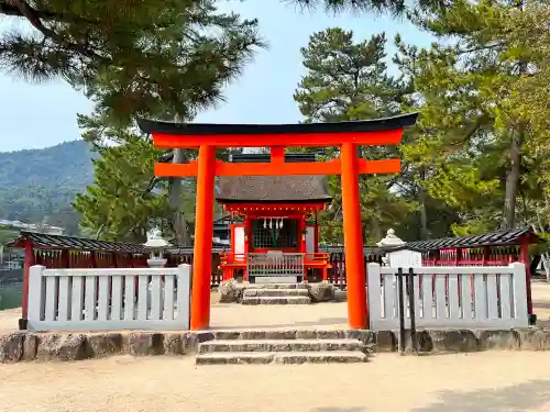 清盛神社の景色