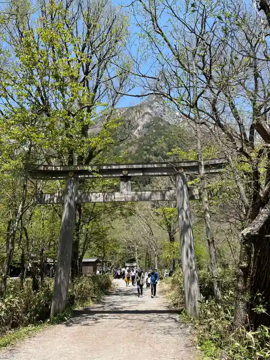 穂高神社奥宮(長野県)