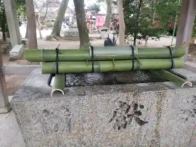 鎭國守國神社の手水舎