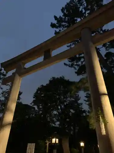 寒川神社の鳥居