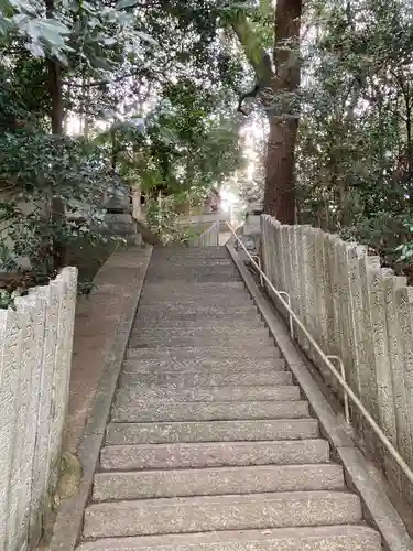 明見神社の景色