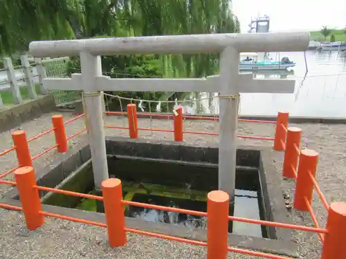 息栖神社の鳥居