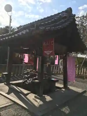 城山八幡宮の手水舎