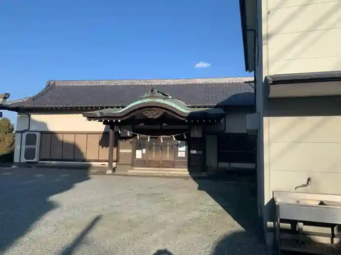 杉山神社の本殿