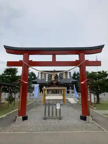 美瑛神社の鳥居