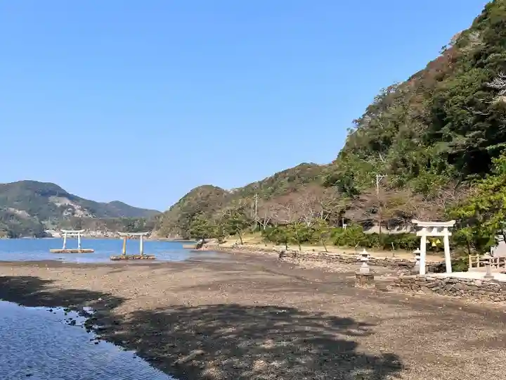 和多都美神社の鳥居