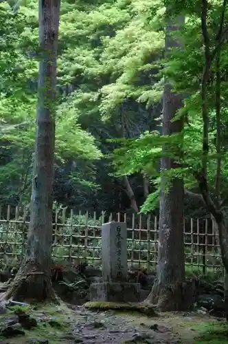 高山寺の庭園