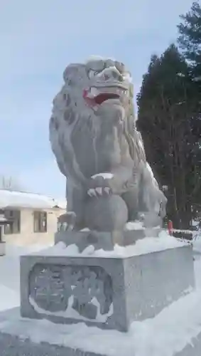 栗山天満宮の狛犬