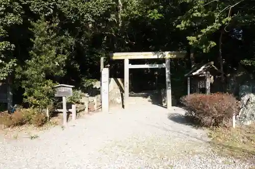 松下社（二見町）の鳥居