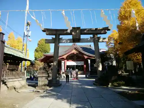 素盞雄神社の鳥居