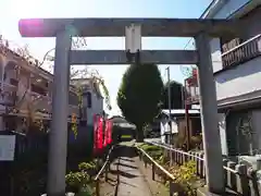 日吉八王子神社の鳥居