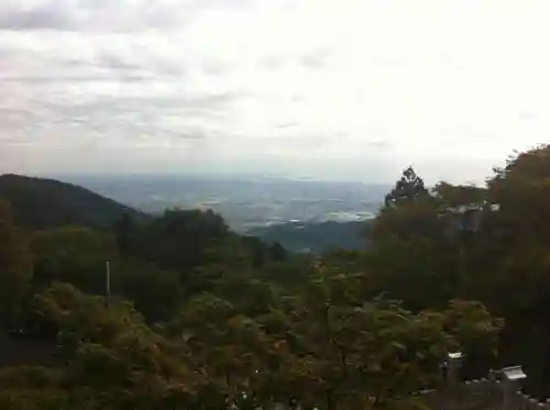 大山阿夫利神社の景色