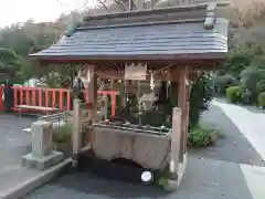 太平山神社の手水