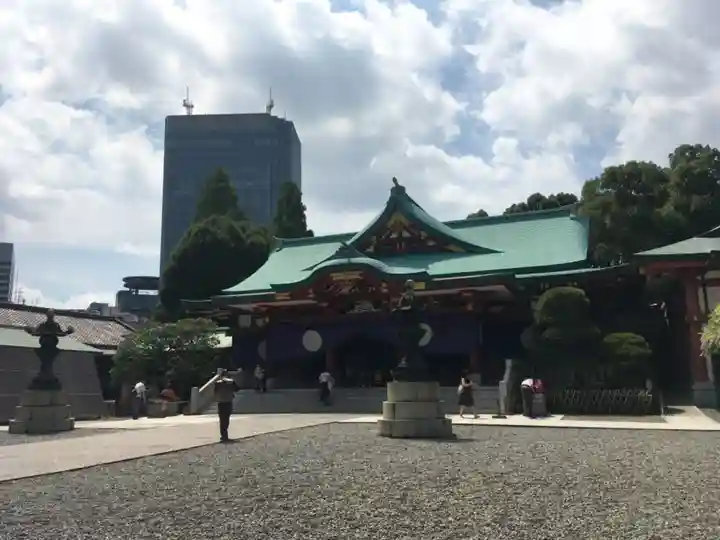 日枝神社の本殿・本堂