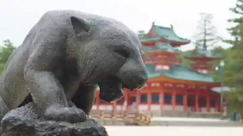 平安神宮の狛犬