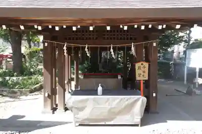 磐井神社の手水舎