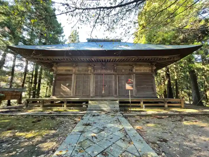 堂山王子神社の本殿・本堂