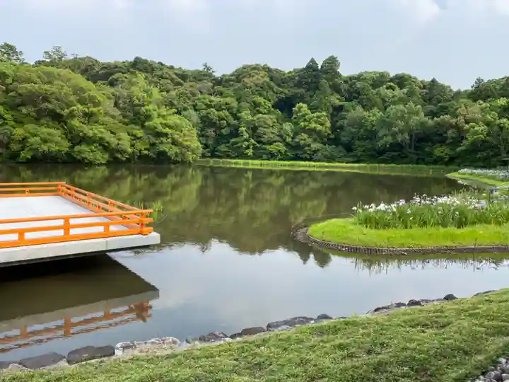 伊勢神宮外宮(豊受大神宮)の庭園