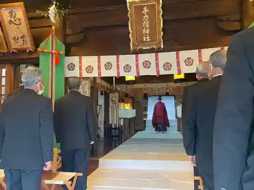 手力雄神社の本殿