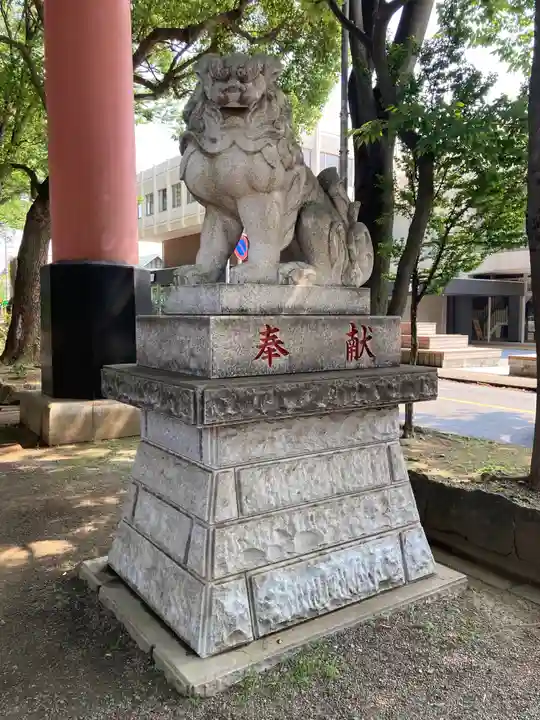 武蔵一宮氷川神社の狛犬
