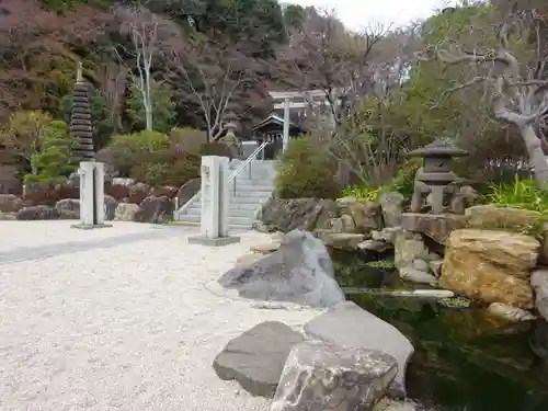 貫井神社の庭園