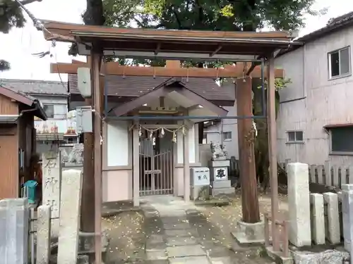 石神社の鳥居