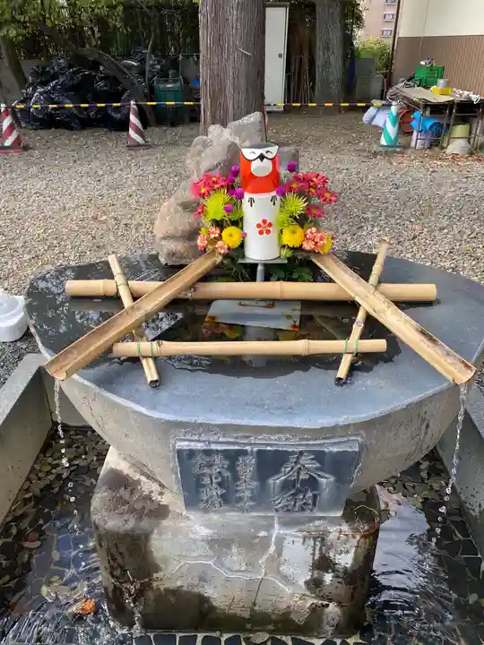 榴岡天満宮の手水舎