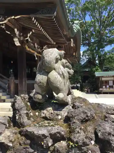 筑波山神社の狛犬