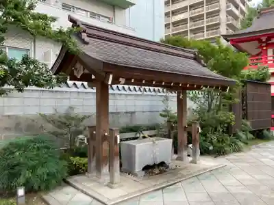 成子天神社の手水舎